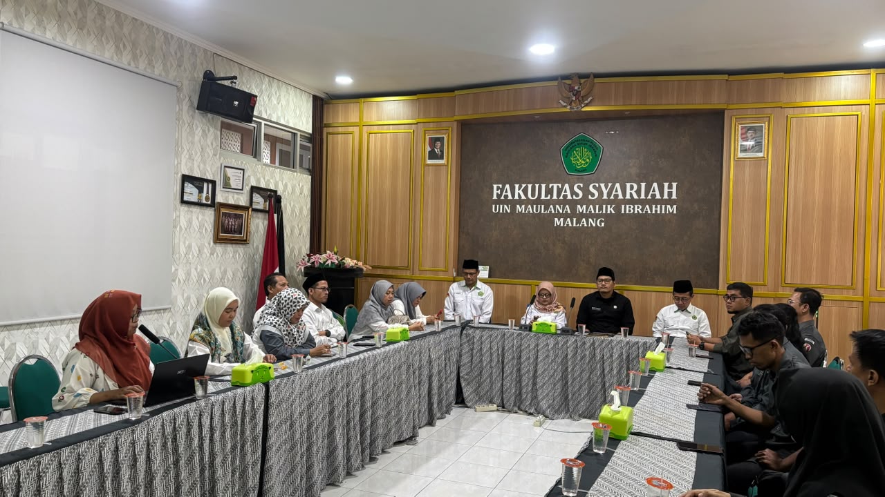 KOORDINASI Bawaslu Kota Malang dan Fakultas Syariah UIN Maulana Malik Ibrahim Malang membahas penguatan kolaborasi melalui penandatanganan Perjanjian Kerja Sama (PKS).