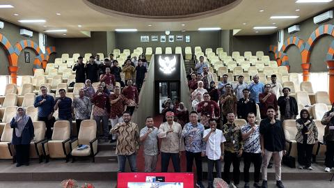 KOLABORASI Bawaslu bersama akademisi FISIP Universitas Brawijaya memperkuat sinergi dalam merumuskan strategi pencegahan dan penindakan politik uang menuju Pemilu berintegritas.